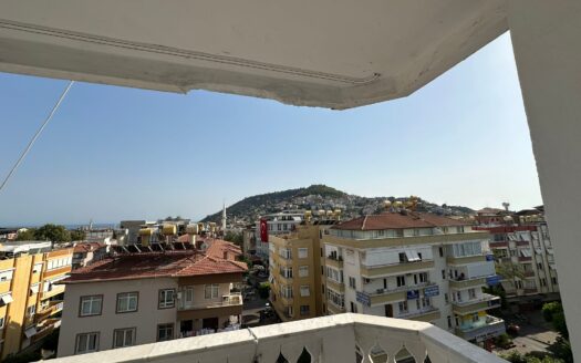 Deniz ve Kale Manzaralı, 100 M2, 2+1 Daire